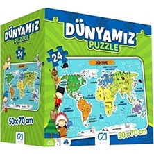 Dünyamiz Eğitici Puzzle
