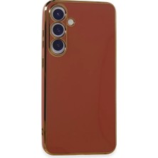 Newface Samsung Galaxy S24 Plus Kılıf Volet Silikon - Kırmızı