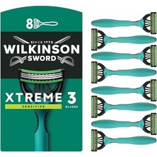 Xtreme 3, Oynar Başlıklı Kullan At Tıraş Bıçağı 8'li Paket