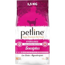 Sensiplus Sterilised Kısırlaştırılmış Kediler Için Kuru Kedi Maması, Tahılsız, Somonlu, Yetişkin, 1.5kg