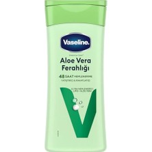 Vaseline Vücut Losyonu Aloe Vera Ferahlığı Kuru Ciltler Için 200 ml