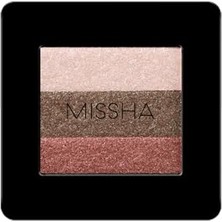 Mıssha Yumuşak Dokulu, Dökülme Yapmayan 3 Renkli Göz Farı Triple Shadow No.20 (Vintage Coin)