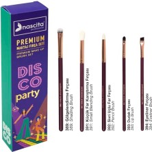 HDY Store Nascita Premium Göz Makyaj Fırça Seti - 01 3D Desenli Profesyonel Fırçalarla Makyajınızı Kolaylaştırın