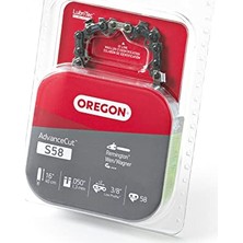 S58 Advancecut 16 Inç Kılavuz Çubuklar Için Yedek Testere Zinciri, 58 Tahrik Bağlantısı, Pitch: 3/8" Düşük Titreşim, 50" Ölçer, Remington, Skil, Wen ve Daha Fazlasına Uygun