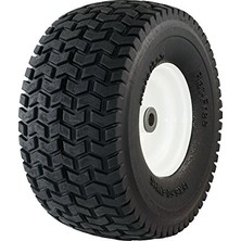 30426 15 x 6,50-6 Inç Düz Serbest Çim Biçme Makinesi Lastik, 7,62 cm Göbek, 3/4 Inç Burçlar