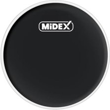 Midex DR-22BK Siyah Renk 22 Inç Kick Bas Bateri Davul Derisi Drumhead 22'' Inch (55.88 Cm)
