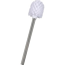 Saplı Yedek Tuvalet Fırçası Mat Çelik Parlak Yedek Fırça