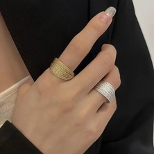 Çok Katmanlı Açık Yüzük Niche Tasarımı Paslanmaz Çelik