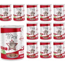 Yetişkin Kedi Tavuk Ciğerli Pate 400 gr x 12 Adet