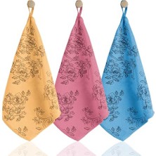 Mıclo Cleanıng | Premium Kalite Desenli Kadife Mutfak Bezi | Leke Tutmaz-Koku Yapmaz X3 Adet 30X40CM