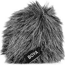 Boya By-Mm1 Için Rüzgar Engelleyici Mikrofon Tüyü, Standart Renk