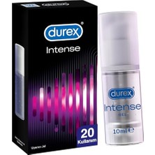 HDY Store Durex Intense 20 Kullanım Uyarıcı Jel 10 ml Ahududu Aroması ile Alkol İçeren Etkili Formül