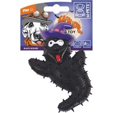 Halloween Black Wizard Köpek Oyuncağı