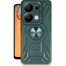 Newface Xiaomi Redmi Note 13 Pro 5g Kılıf Lincoln Silikon - Koyu Yeşil