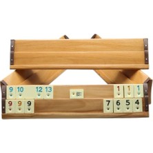 Büyük Boy Ağaç Okey Takımı