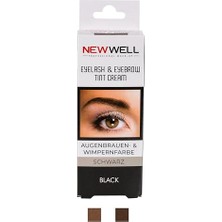 New Well Kaş ve Kirpik Boyası - Siyah (65 G)