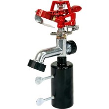 4984: T-Post Darbeli Yağmurlama, 360 Derece Otomatik Darbeli Yağmurlama, Küçük Bahçeler ve Çimler Için, 85 Metreye Kadar Kapsama Alanı, Çim Yağmurlama, Küçük Alan Bahçeleri ve Bahçe Sulaması