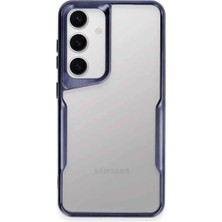 Newface Samsung Galaxy S24 Kılıf Boyi Silikon Kapak - Lacivert