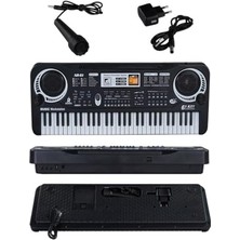 NR-61BK Çocuklar Için Pilli Mikrofonlu 61 Tuşlu Eğitici Org (3-12 Yaş)