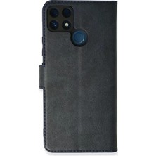 Newface Realme C25 Kılıf Trend S Plus Kapaklı Kılıf - Lacivert