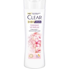 Clear Women Kepeğe Karşı Etkili Şampuan Yumuşak ve Parlak 350 ml