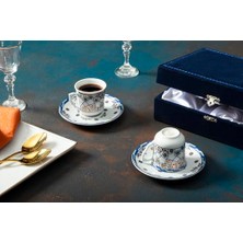 Porland 04POR019274 Sadabad 4 Parça Kahve Fincan Takımı