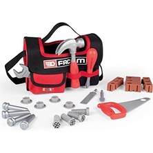 Smoby, 360196, Facom Tamir Kumaş Alet Çantası, Tornavida, Somun Anahtarı, Aksesuarlar, Lisanslı, Facom Repair Fabric Tool Bag