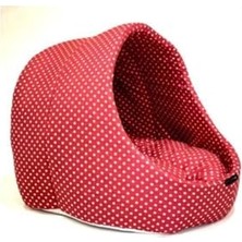 Kırmızı Kedi Mağara Yuvası Ev Yıldızlı Mağara, Kırmızı, 40-50