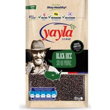 Yayla Gurme Siyah Pirinç 500GR Organik Lif Kaynağı Doğal ve Katkısız Ürün