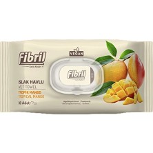 4 Adet Fibril Islak Havlu Mango 90'lı