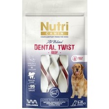 Dental Twist Sığır Etli Köpek Ödülü S-M 80 gr