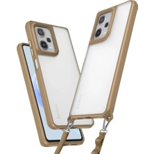 Newface Xiaomi Redmi Note 12 Pro 5g Kılıf Penta Silikon Kılıf - Çöl Titanyum