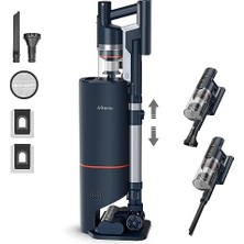 Ultenic Fs1 Cordless Vacuum Cleaner, With Automatic Emptying Station, Powerful Suction 30KPA/450W, Removable Battery Up To 60 Mins, Stick Vacuum Cleaner For Hard Floor Home Carpets