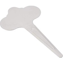 Wren H401 Profesyonel 15,72 cm Paslanmaz Çelik Yeniden Kullanılabilir Bitki Etiketleri, 12'li Paket