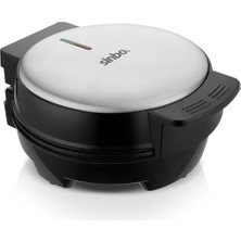 Sinbo SSM-2591 Waffle Makinesi – Yapışmaz Döküm Plaka, Isı Ayarı, Kompakt Tasarım