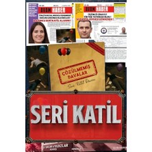 Çözülmemiş Davalar Dedektiflik Suç Çözümleme Oyunu Seri Katıil Dosyası - Gizem Bulmaca Cinayet Çözme Kutu Oyunları - Katil Bulma Dedektif Oyunu - Suçlu Kim, Cinayeti Çözebilir Misin? (Dava-7)