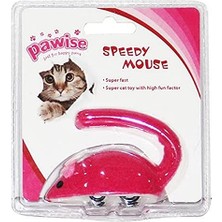 Kurmalı Peluş Fare Kedi Oyuncağı 9 cm