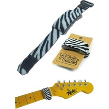 HDY Store Midex Fretwrap FW-1WH Gitar Tel Susturucu Akort Cihazı %100 Bambu Andorra Menşeli