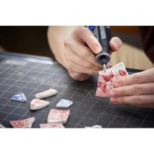 Bey 729-01 Oyma ve Gravür Aleti Aksesuar Seti, 11 Parça, Sınıflandırılmış, Ahşap, Metal ve Cam Üzerinde Kullanım Için Mükemmel