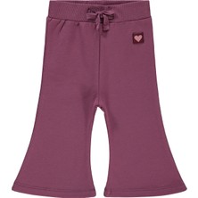 Civil Baby Civil Basic Kalp Etiketli Ispanyol Paça 6-18 Ay Eşofman Altı - Lila