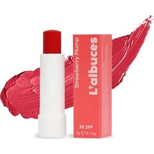 Strawberry 30 Spf Plump Lip Balm-Dolgunlaştırıcı Dudak Nemlendiricisi