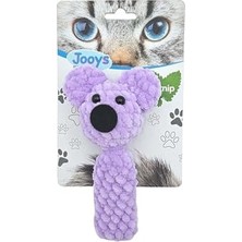 Kadife Tırtıklı Parmağa Takılan Kedi Oyuncağı