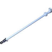 Krom Uç Uzun Taharet Çubuğu 34 cm