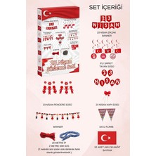 Parti Show 23 Nisan Okul, Sınıf ve Pano Süsleme Seti