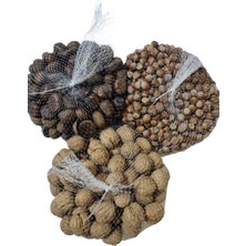 Kuruyemiş Filesi, Meyve-Sebze Filesi, 45CM, 1 kg Ürün Taşır, 100 Adet File ve Cırt Klips