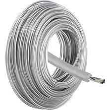 Çelik Telli Motorlu Tırpan Yuvarlak Misina 3.3 mm 26 Metre Çim Ot Biçme Teli Güçlü Profesyonel