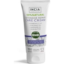 %100 Doğal Onarıcı Bakım Kremi Yoğun Nemlendirici Cilt Bakım Lavanta Avokado Shea Vegan 50 ml