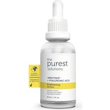 The Purest Solutions, Leke Karşıtı ve Leke Görünümü Önleyici Arbutin Cilt Bakım Serumu 30 ml (Arbutin%2 + Hyaluronic Acid)
