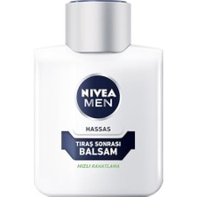 Erkek Hassastıraş Sonrası Balsam Hassas 100 Ml,e Vitamini,provitamin B5,alkolsüz Formül,hassas Ciltler Için Rahatlatıcı Tıraş Sonrası Bakım