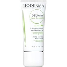 Bioderma Sébium Mat Control Matlaştırıcı Parlama Karşıtı Bakım Kremi Karma ve Yağlı Ciltler 30 ml